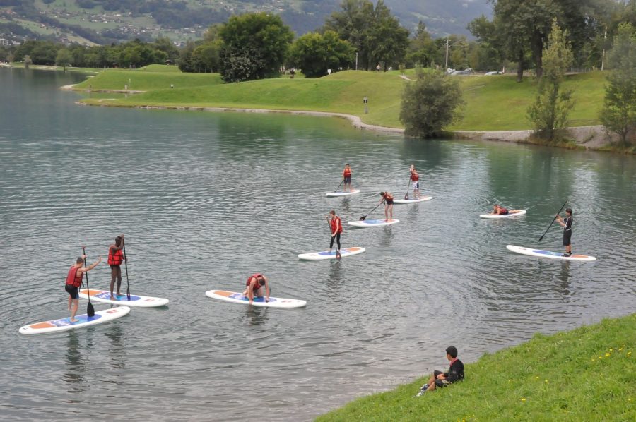 Sortie encadrée en Stand-Up Paddle – Lac et Descente de l&rsquo;Arve_Samoëns