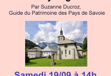 Journée européenne du patrimoine : visite guidée de l&rsquo;abbaye de Sixt-Fer-à-Cheval