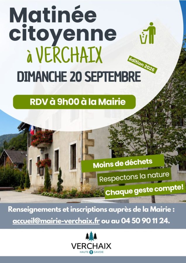 Matinée Citoyenne 2026 – Verchaix_Verchaix