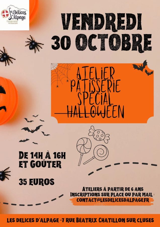 atelier cuisine halloween