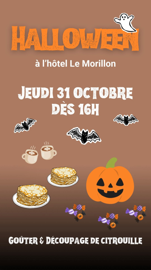 Halloween à l&rsquo;hotel le Morillon