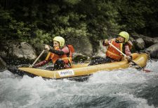 Sortie canoraft sur la rivière du Giffre