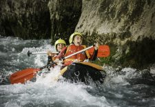 Sortie canoraft sur la rivière du Giffre