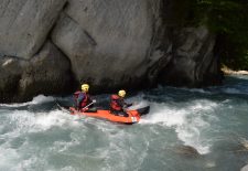 Descente du Giffre en Canoraft