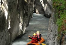 Sortie canoraft sur la rivière du Giffre