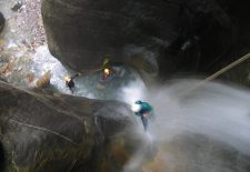 Sortie canyoning en Haute-Savoie