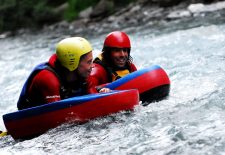 Sortie hydrospeed sur la rivière du Giffre