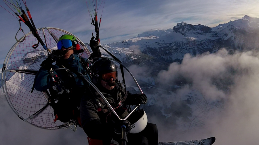 Baptême de l&rsquo;air en paramoteur