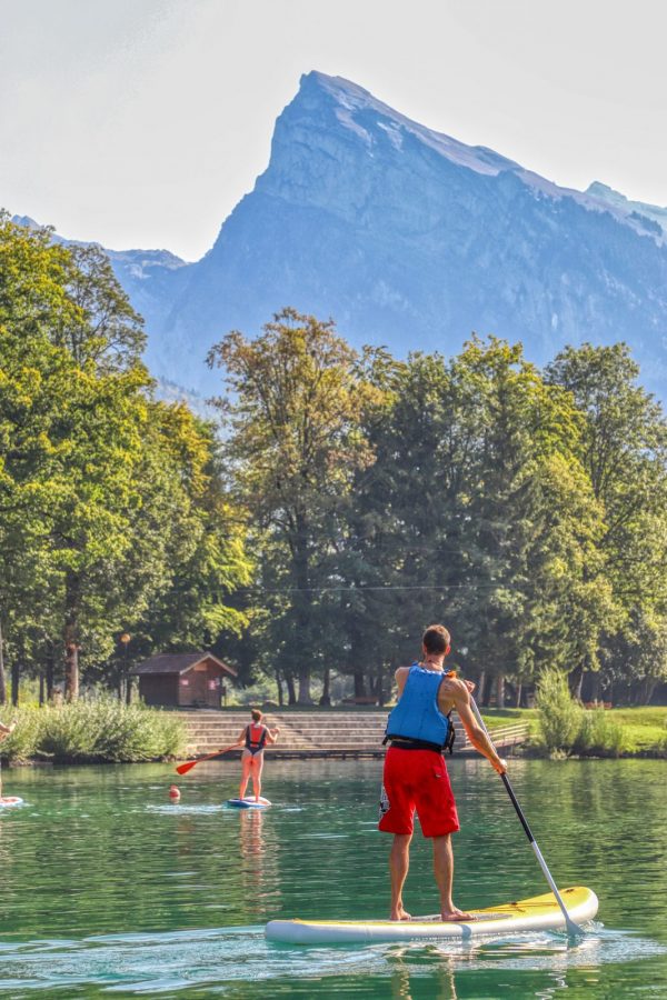 Initiation au Paddle sur le Lac Bleu