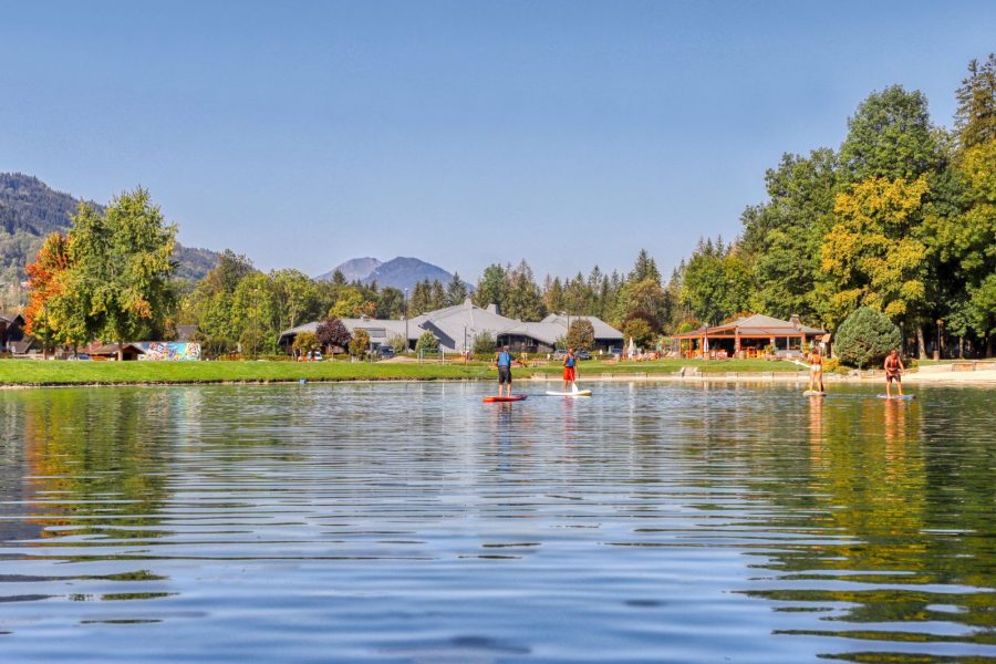 Initiation au Paddle sur le Lac Bleu